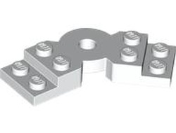 Plate, Modified 2 x 6 x 2/3 Bent, White (79846 6425460)