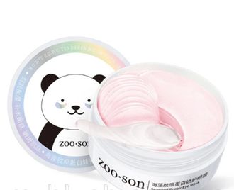 Патчи для глаз Zoo:Son Collagen Seaweed eye mask с коллагеном и экстрактом морских водорослей (30 пар) 60 шт