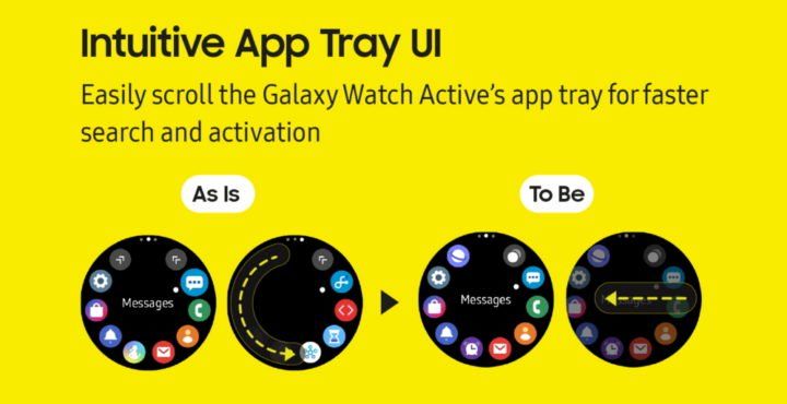 Обновление прошивки делает Galaxy Watch Active умнее и спортивнее