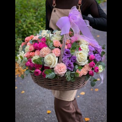 Корзина из цветов