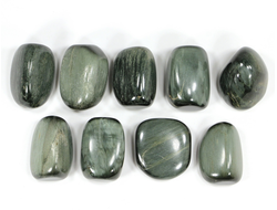 Кошачий глаз (кварцевый), галтовка в ассортименте, ЮАР (22-24 мм, 7-10 г) №28476