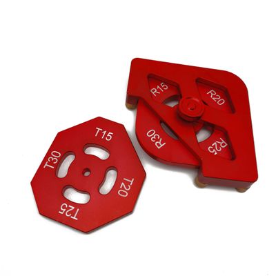 Радиусный шаблон со сменными радиусами для работы на фрезерным столе