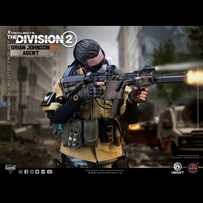 Агент Брайан Джонсон, The Division 2 (делюкс версия) - Коллекционная ФИГУРКА 1/6 Ubisoft The Division 2 Agent “Brian Johnson Deluxe Version (SSG-005) - SOLDIER STORY