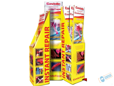 Компрессионная лента (мгновенный ремонт утечки) Castolin CastoTape