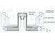 Крепление для установки в ГКЛ шинотрека Denkirs TR2105-BK/TR2105-WH (Черный/Белый)