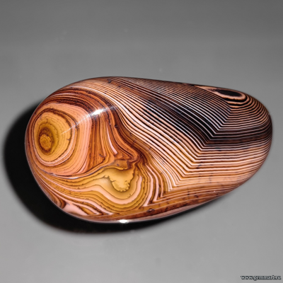 Агат, галтель. Мадагаскар. 62*36*22мм