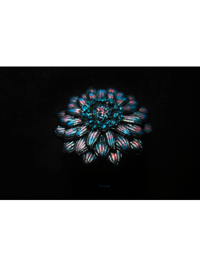 &quot;Теплоцвет Стынь-травы&quot;, нарядное кольцо авторской работы