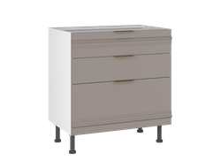 Кухня ФЬЮЖН - Стол СЯ-80 мокко