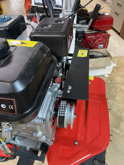 Мотоблок бензиновый Рысь МБР 7-10 ПРО колеса 4*10