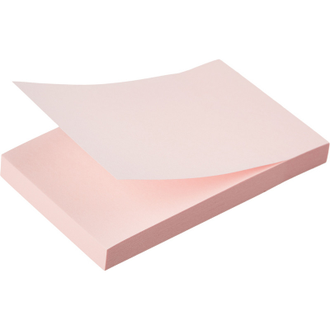 Блок-кубик Attache с клеевым краем 76х51, розовый (100 л)