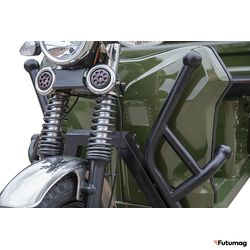 Грузовой электротрицикл Rutrike D4 NEXT PRO 1800 72V1500W зеленый