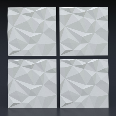 Гипсовая 3d панель "Оригами"