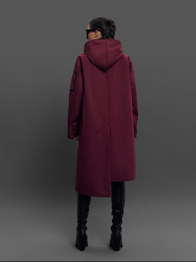 Плащ Train Бургунди