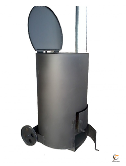 печь для сжигания мусора