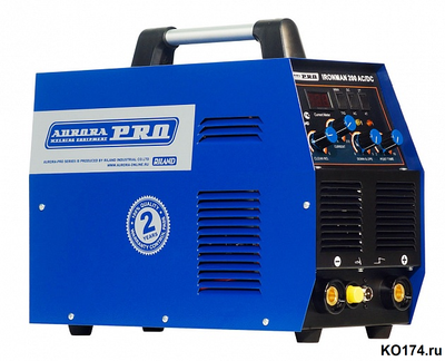 Сварочный инвертор TIG AuroraPRO IRONMAN 200 AC/DC (TIG+MMA)