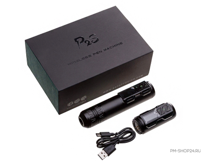 Беспроводной тату-аппарат EZ Tattoo P2S Portex с двумя аккумуляторами