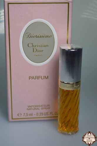 Винтажные духи Christian Dior Diorissimo (Кристиан Диор Диориссимо) 7.5ml спрей