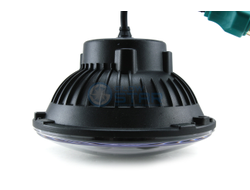 Светодиодная фара 7 дюймов головного света круглая, 80W, ближний и дальний свет (Jeep Wrangler, Harley-Davidson, Mercedes G-class и др.), 1шт.