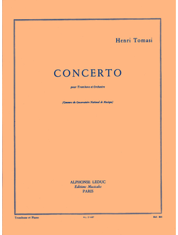 Tomasi: Concerto Trombone Et Piano