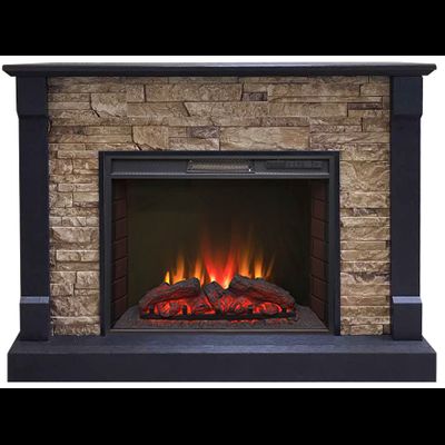 Электрокамин Моника BL M4 с очагом Sparta 25.5 LED