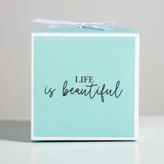 Цветная картонная коробка для кружки