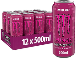Энергетический напиток Monster MIXXD Пунш 500мл (12)