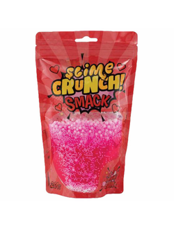 Слайм (лизун) "Crunch Slime. Smack", с ароматом земляники, 200 г, ВОЛШЕБНЫЙ МИР, S130-25