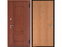 Металлическая дверь с отделкой  и ламинатом. Модель ДК985