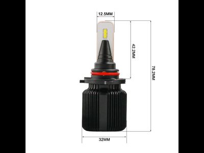 Светодиодные лампы 9005 HB3 H10 M1 (J1) Seoul CSP 4500Lm 6000K, (комплект, 2шт)