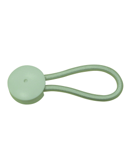 Крепление для тента с резиновой петлей Bainbridge G040WT 86мм из белого пластика