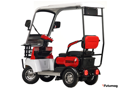 Электроскутер четырехколесный Rutrike Лич