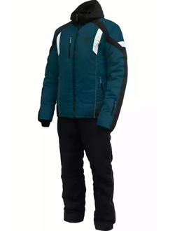 Зимний мужской утепленный костюм М-243 (джинс) размеры 56,58,60