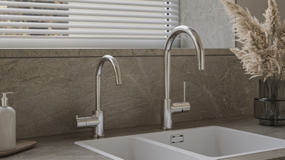 Система мгновенного кипячения воды 2в1 AQUAHOT 3300 Chrome (хром)