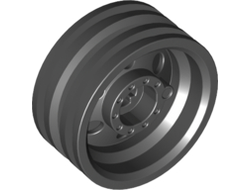 Wheel 30mm D. x 14mm, Black (56904 / 6251174)