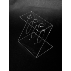 (ПОС0900) Держатель для ручек CLEARLINE на 3 штуки (оргстекло)