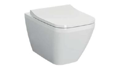 Подвесной унитаз Vitra Integra Square, 54 см, безободковый, 7082B003-0075