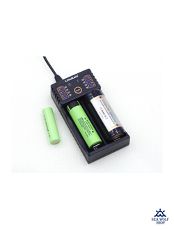 Зарядное устройство LIITOKALA Lii-202 с USB, универсальное