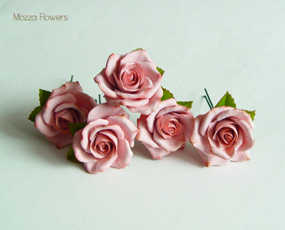 Шпильки "Пыльные розы".