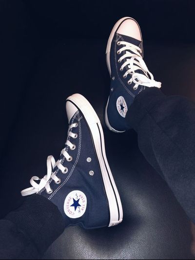 Кеды Converse All Star высокие синие мужские
