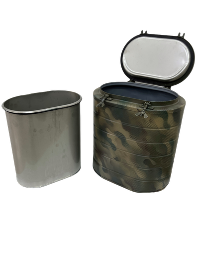 Армейский металлический термос 12 литров в расцветке "Камуфляж"