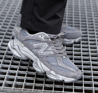 New Balance 9060 Deep Grey С Мехом