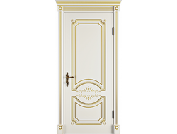 Дверь Милана 3D слоновая кость