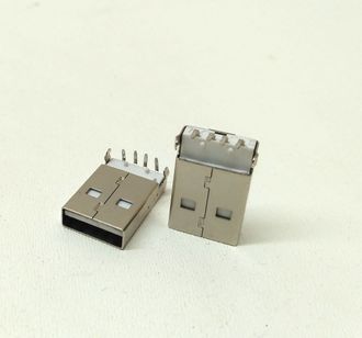 Штекер USB под пайку (2 шт.)