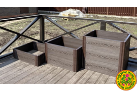 Грядки из ДКП