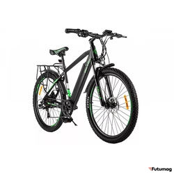 Электровелосипед Eltreco XT 850 Pro серо-зеленый