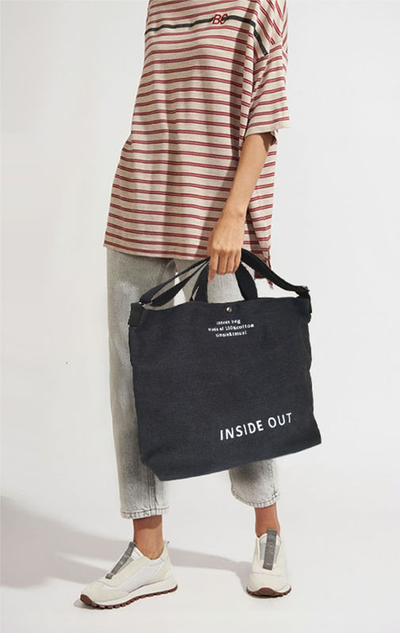 (АРТИКУЛ: 9316/1) СУМКА БОЛЬШАЯ, ТЕКСТИЛЬ, ЧЕРНАЯ, БЕЗ МОЛНИИ, НА КНОПКЕ, С ПЛЕЧЕВЫМ РЕМНЕМ