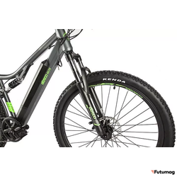 Электровелосипед Eltreco Walter (Серо-зеленый)