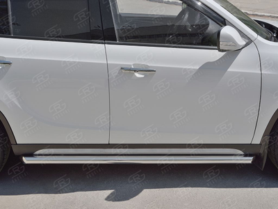 Пороги труба d57 (вариант 1) Brilliance V5 2014-2017