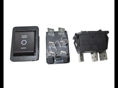 Переключатель (371) KCD4-203/DW (с нейтралью без фиксации)