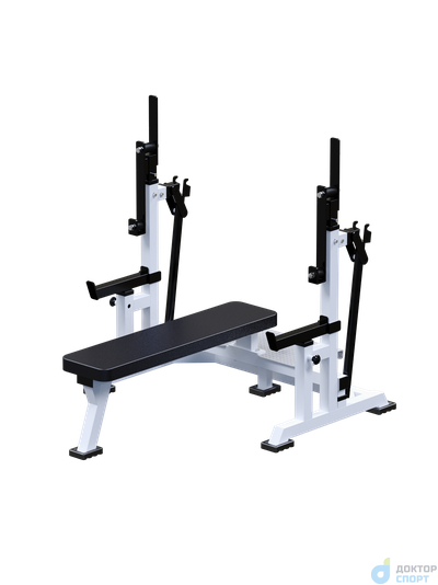 Скамья для пауэрлифтинга домкратная